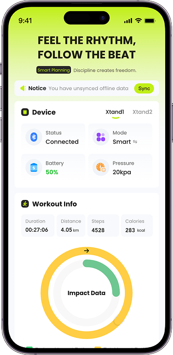 Xtand Orion AI-Powered Dynamic Knee Support（Pro）